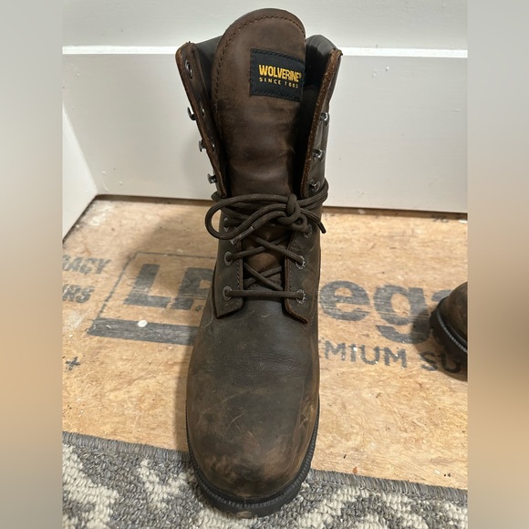 Wolverine men’s boots size 11 brown. - Picture 2 of 5